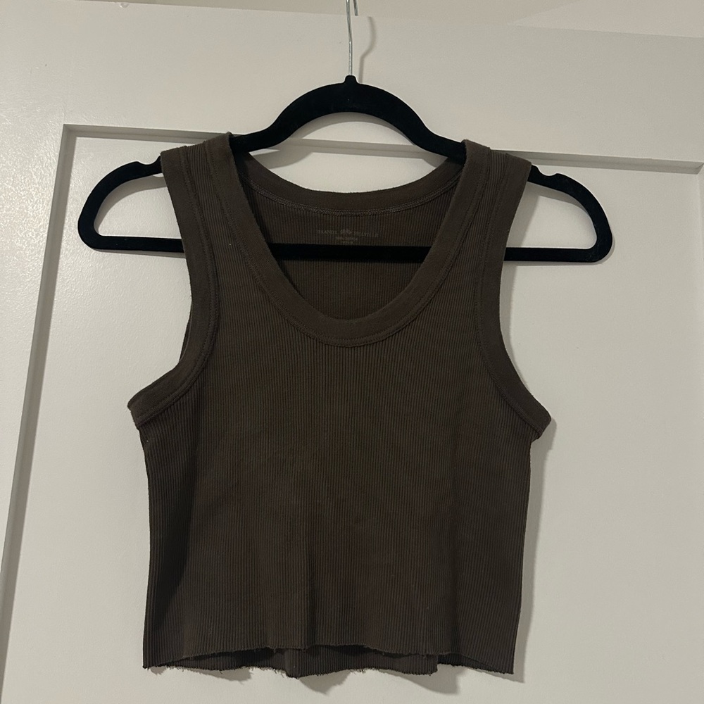 Brandy Ribbed Tank Top